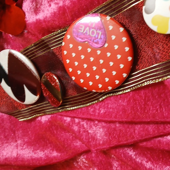 Colorful Button Pin Set - Picture 3 of 3